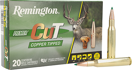 Remington Ammunition R22337 Premier Cut 270Win 130gr 20 Per Box/10 Case