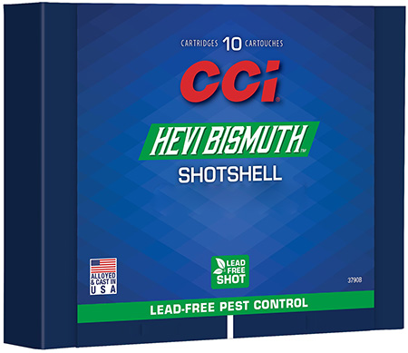 CCI 3738B Pest Control HEVI-Bismuth 38Special/357Mag 10 Per Box/20 Case