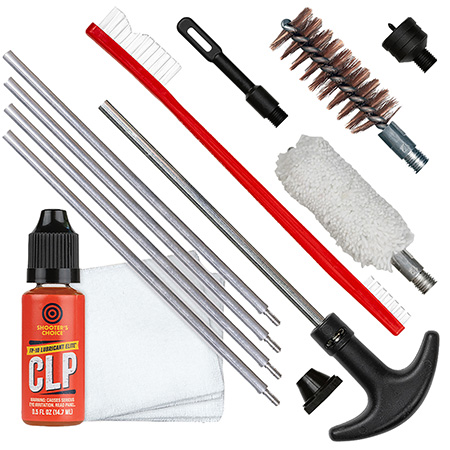 Shooters Choice SHFSRK12 Gun Rod Cleaning Kit Shotgun 12 Gauge