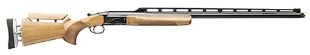 Browning 017092401 BT-99 Max Full Size 12 Gauge Single Shot 2.75" 1 Shot 34" Polished Blued Adjustable Vent Rib Barrel, Blued Steel Receiver, Adjustable Gloss AAAA Maple Wood Stock