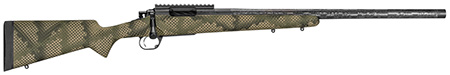 Proof Research 118450 Glacier TI 308 Win 4+1 20" Carbon Fiber Match Grade Threaded Barrel, Black Cerakote Titanium Receivern w/Picatinny Rail, Fixed PROOF Hunter TFDE Carbon Fiber Stock