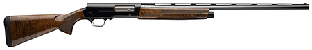 Browning 0118006004 A5 Hunter 20 Gauge Semi-Auto 3" 4, 2 3/4" Shells 28" High Gloss Blued Vent Rib Barrel, Gloss Black Anodized Aluminum Receiver, Adjustable LOP  &  Shim Gloss Turkish Walnut Wood Stock
