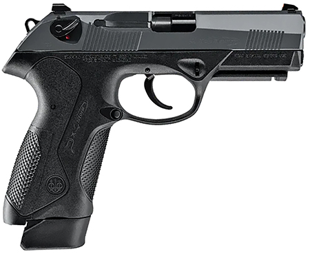 Beretta USA JXF9G10SD PX4 G-SD  Full Size Frame 9mm Luger 10+1 4" Black Inox Heavy Contour Rotating Barrel, Black Bruniton Serrated Steel Slide, Black Polymer Frame w/Picatinny Rail