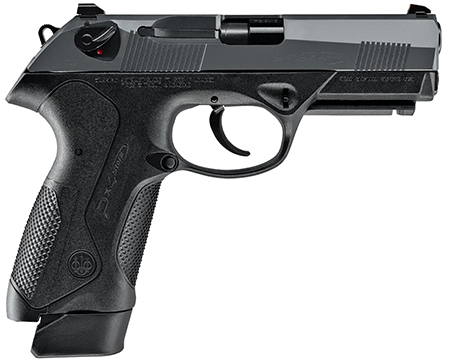 Beretta USA JXF9G17SD PX4 Storm G-SD Full Size Frame 9mm Luger 20+1/17+1 4" Black Inox Heavy Contour Rotating Barrel, Black Bruniton Serrated Steel Slide, Black Polymer Frame w/Picatinny Rail