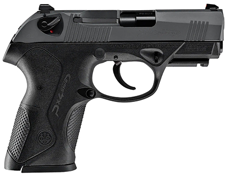 Beretta USA JXC9G10CC2 PX4 G Compact Carry 9mm Luger 10+1 3.20" Black Inox Heavy Contour Rotating Barrel, Black Bruniton Serrated Steel Slide, Black Polymer Frame w/Picatinny Rail