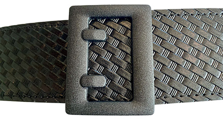 Team Nexbelt Operating PCS1824 Duty Belt Basket Weave Black Nylon 2.25" Wide Buckle Closure