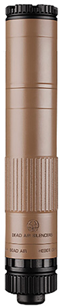 Dead Air MOJAVE9FDE Mojave 9 Modular 9mm 1.41" FDE Aluminum/Stainless Steel/Titanium 1/2"x28