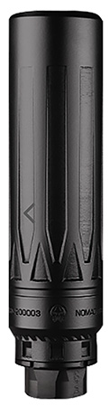 Dead Air NOMADTIXCXENOBLK Nomad TI XC Xeno Black 7.62mm Silencer w/ Xeno Adapter  &  DA124 Omni Brake