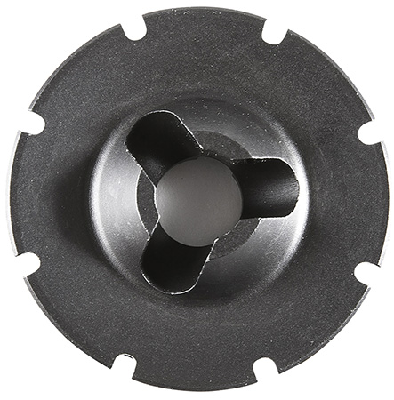 Dead Air DA206 Flash Hinder Front Cap R-Series 5.56mm Fits 17-4 Stainless Steel Black Nitride