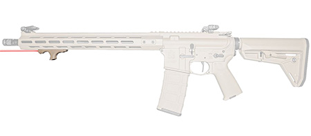Viridian 912-0061 HS1 AR Hand Stop Red Laser with Picatinny Rail Adapter HS Series Flat Dark Earth
