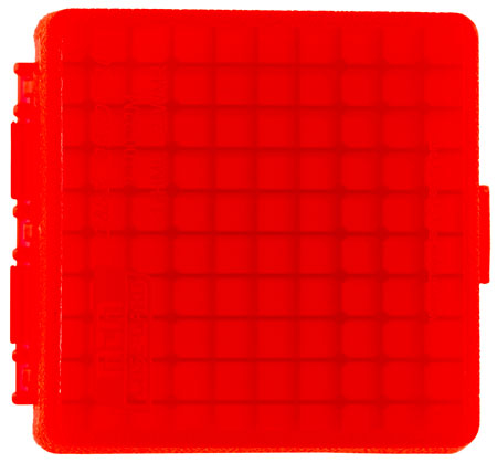 MTM Case-Gard P10022M29 Case-Gard P-100 22 WMR/17 HMR Red Polypropylene 100rd