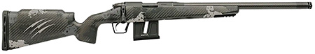 Fierce Firearms FRR22LR18BP Carbon Razor 22 LR 10+1 18" Black Cerakote C3 Carbon Fiber Threaded Barrel, Black Cerakote Drilled  &  Tapped Steel Receiver, LR Raised Negative Comb Phantom Camo Carbon Fibe