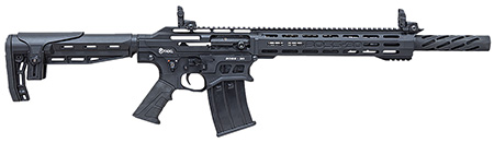 Citadel CBOSS3012 Boss30  12 Gauge Semi-Auto 3" 5+1 18.75" Black Steel Threaded Barrel, Matte Black Cerakote Picatinny Rail Aluminum Receiver, Black Adj Cheek Riser Synthetic Stock