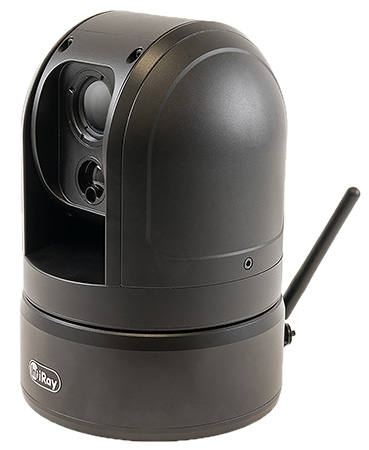 InfiRay Outdoor M6T25 M6T Vehicle Mounted PTZ w/LRF Thermal Black 1x 25mm 640x512, 50 Hz Resolution Zoom 4x