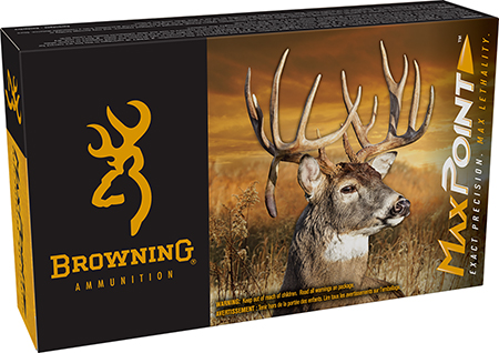 Browning Ammo B192100682 Max Point  6.8Western 170gr 20 Per Box/10 Case