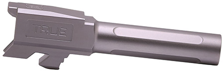True Precision Inc TPG43BX Glock  9mm Luger 3.40" Fluted Satin Stainless Steel, Fits Glock 43/43X