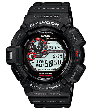 GSHOCK G93001        TACT MDMAN SOLAR          BLK