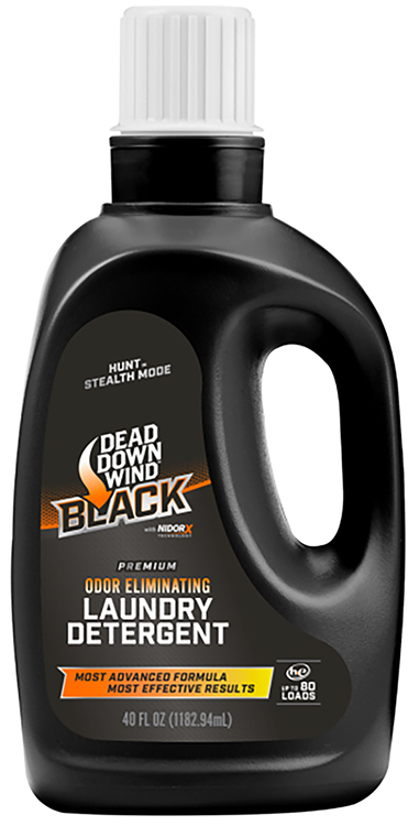 Dead Down Wind 117400 Black Premium Laundry Detergent Odor Eliminator Unscented Scent 40 oz Jug