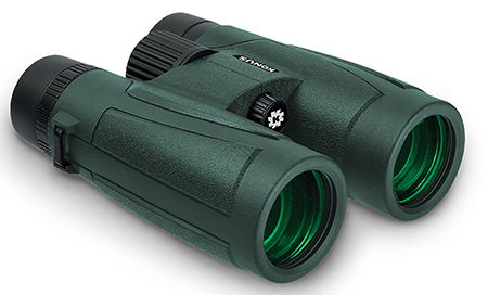 Konus 2273 Regent-HD  10x42 W.A. BaK-4 Roof Prism Center Focus Black Rubber Armor