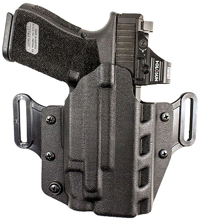 DeSantis Gunhide 195KA6VZ0 Veiled Partner  OWB Black Glock 19/23/32/45 Ambidextrous