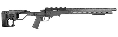 Christensen Arms 8011202001 MPR  22 LR 10+1 18" Carbon Fiber Match Grade Threaded Barrel, Black Nitride Picatinny Rail Receiver, M-LOK Handguards, Black Anodized Adj w/MagneLock Technology Stock, Blac