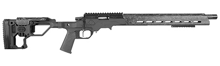 Christensen Arms 8011202202 MPR  17 HMR 10+1 20" Carbon Fiber Match Grade Threaded Barrel, Black Nitride Picatinny Rail Receiver, M-LOK Handguards, Black Anodized Adj w/MagneLock Technology Stock, Bla