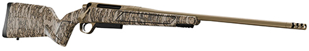Christensen Arms 8011501800 Evoke  Full Size 30-06 Springfield 4+1 22" Flat Dark Earth Cerakote #4 Contour Threaded Barrel, Mossy Oak Bottomland Fixed Hybrid Hunter w/Picatinny Rail Synthetic Stock
