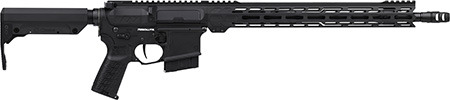 CMMG 28A670CAB Resolute MK4 22 ARC Black Nitride Threaded Barrel, Black Armor Cerakote Picatinny Rail Aluminum Receiver, M-LOK Handguard, Black Synthetic CMMG 6 Position RipStock, Black Polymer Grip