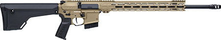 CMMG 28A7F0CCT Endeavor MK4 22 ARC 30+1 20" Black Nitride Threaded Barrel, Coyote Tan Cerakote Picatinny Rail Aluminum Receiver, EML 15" M-LOK Handguard, Black Synthetic Magpul Stock, CMMG Zeroed Grip
