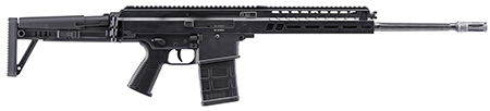 B & T Firearms BT361663RIFLE APC PRO DMR 308 Win 25+1 18.90" Fluted Barrel, Black, Adjustable Folding Stock, Polymer Grip, Flash Hider