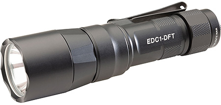 SureFire EDC1DFTBK  Everyday Carry Series Black Anodized 25/350/650 Lumens White LED