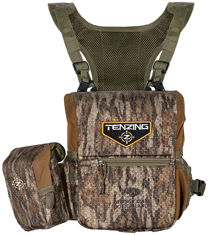 Tenzing TZGBHMOMD Bino Harness  Medium Mossy Oak Bottomland Poly Oxford