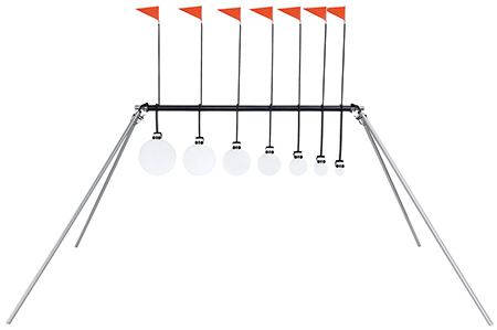 Birchwood Casey CFKYL38 Centerfire KYL  3/8" Black Steel Standing