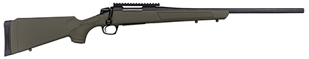 CVA CR3908G Cascade  22-250 Rem 4+1 22" Black Cerakote Steel Threaded Barrel, Black Cerakote Receiver, OD Green Synthetic Stock