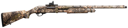 Chiappa Firearms 930.308T 335 Turkey Full Size 12 Gauge Pump 3.50" 5+1 26" Mossy Oak Country DNA Chrome Lined Vent Rib Barrel, Picatinny Rail Aluminum Receiver  &  Fixed Synthetic Stock, Red Dot 4 MOA