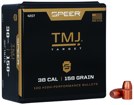 Speer 4207 TMJ  38Cal 158gr Total Metal Jacket 100 Per Box/5 Case