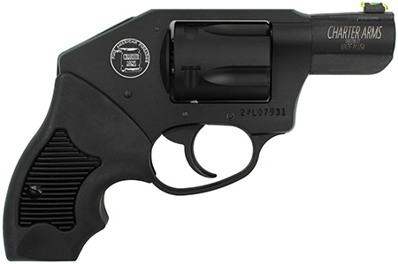 Charter Arms 53711 Undercover Lite Off Duty 38 Special 5rd 2" Black Barrel, Cylinder  &  Aluminum Frame, Black Rubber Grip, Concealed Hammer