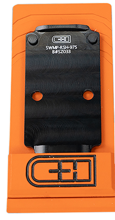 C & h Precision SWMPRSH975 S&W M2.0 C.O.R.E.  Black Anodized Trijicon/Holosun Pattern Footprint