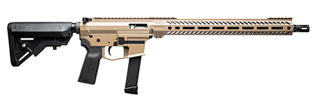 Angstadt Arms AAUDP09RFR UDP-9  9mm Luger 15+1 16" Black Melonite Threaded Barrel, Flat Dark Earth Cerakote Picatinny Rail Aluminum Receiver, 15" M-LOK Handguard, Black Synthetic B5 Bravo Stock
