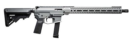 Angstadt Arms AAUDP09RGR UDP-9  9mm Luger 15+1 16" Black Melonite Threaded Barrel, Tactical Gray Cerakote Picatinny Rail Aluminum Receiver, 15" M-LOK Handguard, Black Synthetic B5 Bravo Stock