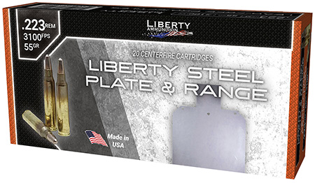 Liberty Ammunition LAR223070   223Rem 55gr 20 Per Box/10 Case
