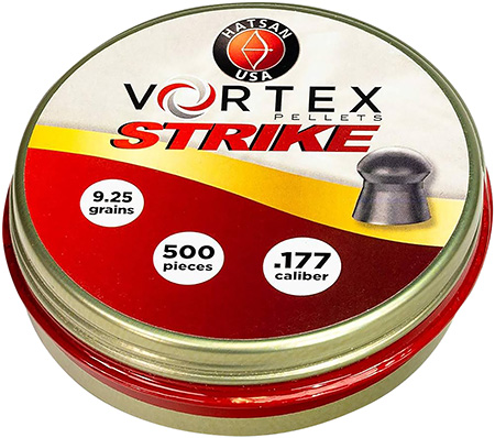 Hatsan USA HA90640 Vortex Strike Pellets 177 Lead Domed 500 Pellets