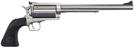 Magnum Research BFR30306 BFR  Extra Large 30-30 Win 6 Shot 10" Brushed Stainless Steel Barrel  &  Cylinder, Stainless Steel Frame, Black Hogue Rubber Grip, Exposed Hammer