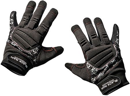 Black Rain Ordnance TACTGLOVEBLK/GRY2XL Tactical Gloves  Black/Gray 2XL Velcro