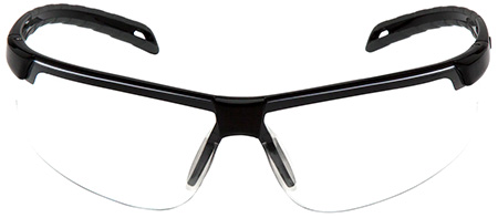 Pyramex PYSB8610DT Everlite Glasses Clear Lens Anti-Fog Black Frame