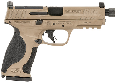 S&W M & P9 14163 M2.0 9MM 4.625 17R OR TB FDE