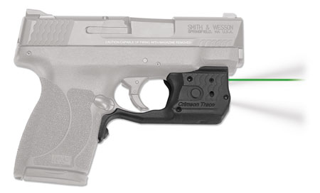 Crimson Trace 0169701 Laserguard Pro S&W M & P Shield 45 ACP, Green Laser