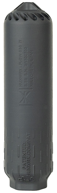 Huxwrx 3292 Flow 556 TI Suppressor  &  Flash Hinder QD Black