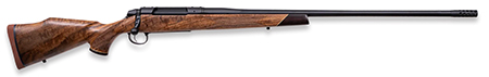 Weatherby 3WASD306SR6B 307 Adventure SD Full Size 30-06 Springfield 4+1 28" Black Cerakote Fluted Threaded Barrel, Graphite Black Cerakote Drilled  &  Tapped Stainless Steel Receiver, Fixed Walnut Stock