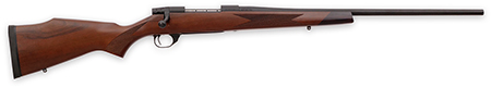 Weatherby VDT257WR4T Vanguard Sporter Full Size 257 Wthby Mag 3+1  24" Bead Blasted Blued #2 Threaded Barrel, Matte Blued Drilled  &  Tapped Steel Receiver, Grade A Turkish Walnut Monte Carlo Stock